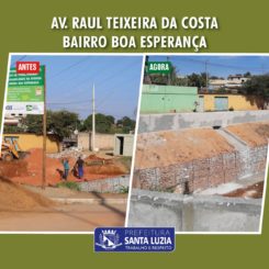 Concluídas as obras de restabelecimento da trafegabilidade em diversas ruas do município que foram danificadas pelas chuvas no final do ano passado e início deste ano