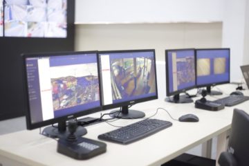 Monitoramento de segurança por câmeras modernas com tecnologias de visão noturna e leitura de placas passam a funcionar em Santa Luzia