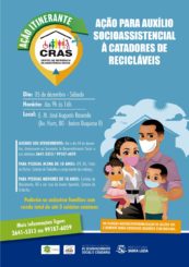 Prefeitura realizará ação para auxílio socioassistencial à catadores de recicláveis