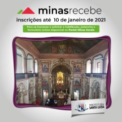 Minas Recebe está com inscrições abertas 2021