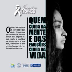 Campanha Janeiro Branco faz alerta sobre saúde mental