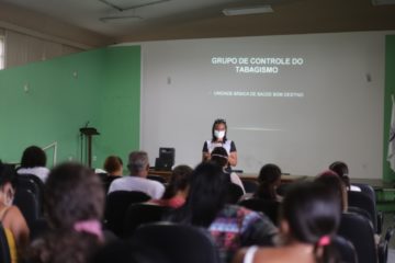 Enfermeiras de Santa Luzia passam por capacitação para a criação grupos de tabagismo e por aperfeiçoamento para o tratamento de feridas