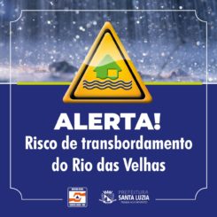 Alerta! Risco de transbordamento do Rio das Velhas e interdição de vias