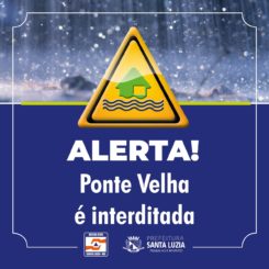 Defesa Civil interdita Ponte Velha
