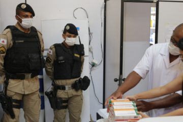 Santa Luzia recebe novas doses de vacina contra a Covid-19