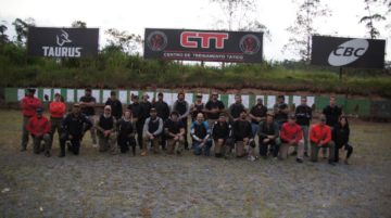 Subcomandante da Guarda Civil Municipal de Santa Luzia passa por treinamento para manuseio de arma de fogo