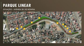 Santa Luzia projeta seu primeiro parque linear em cerca de 12 mil m2 que margeiam a Av. Senhor do Bonfim