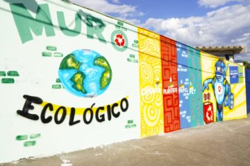 Inaugurados os primeiros muros ecológicos do Programa Santa Luzia Sustentável