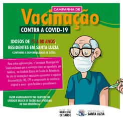Prefeitura inicia nova etapa de vacinação contra a Covid-19