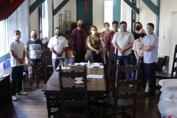 Secretária Municipal de Cultura e Turismo recebe membros do Conselho Municipal de Políticas Públicas em sua primeira reunião enquanto presidente do CMPC