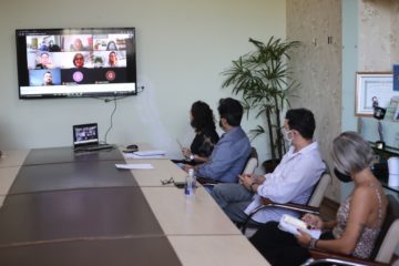 Prefeitura se reúne por videoconferência para apresentar potencial cultural e turístico da cidade e assegurar investimentos e projetos para Santa Luzia