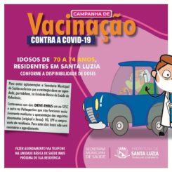 Começa segunda-feira nova fase da campanha de vacinação contra a covid-19