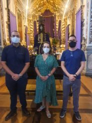 Secretário Estadual de Cultura e Turismo visita o Santuário Arquidiocesano de Santa Luzia