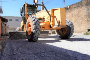 Prefeitura inicia asfaltamento na Rua Urupema, no bairro São Cosme