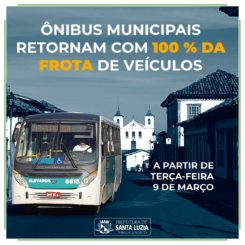 Após notificação da Prefeitura, Rodap retorna gradativamente com a totalidade da frota de veículos municipais nesta segunda-feira