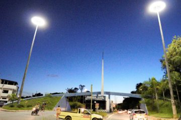 Prefeitura revitaliza iluminação do portal São Benedito e diversos pontos na cidade