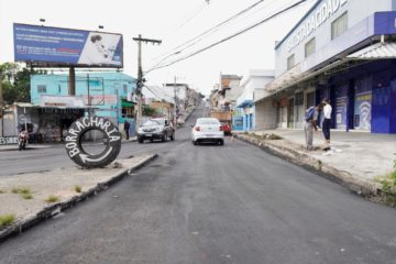 Concluído o recapeamento de trecho da Rua Alvorada