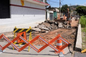 Prefeitura realiza obra de recuperação na avenida Joaquim Rodrigues da Rocha