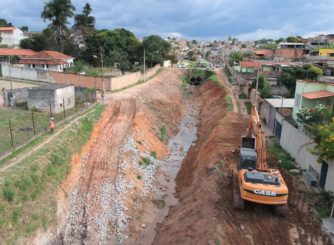 Iniciadas obras na Avenida Lucas Machado, no bairro Londrina
