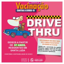 Antecipada vacinação contra a Covid-19 para idosos a partir de 67 anos