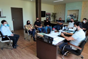 Prefeito de Mariana visita Santa Luzia para conhecer os novos ecopontos e muros inteligentes