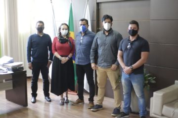 Secretário e superintendente de cultura da cidade de Tiradentes visitam Santa Luzia