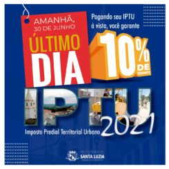 Atenção, contribuintes! IPTU vence dia 30 de junho