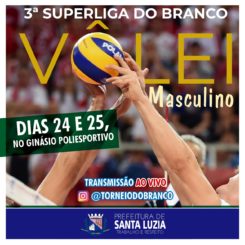 Torneio de vôlei em Santa Luzia com transmissão ao vivo neste sábado e domingo