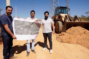 Iniciadas as obras de recapeamento e pavimentação asfáltica da estrada que liga o bairro Córrego das Calçadas ao Bom Destino