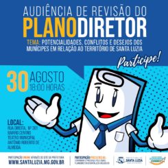 Prefeitura promove audiência pública para discutir a revisão do Plano Diretor