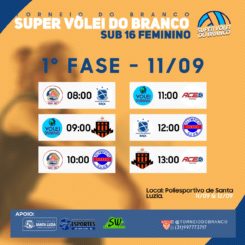 Torneio de vôlei será realizado em Santa Luzia neste final de semana