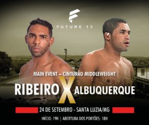 Santa Luzia sedia nesta sexta-feira (24), a 13ª edição do Future FC MMA