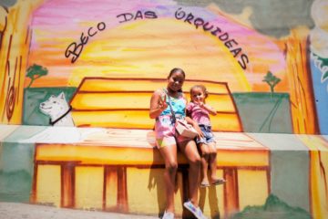 Beco das Orquídeas é contemplado pelo projeto da Prefeitura, Nossos Becos, Nossas Histórias, ganha pintura interativa e revitalização