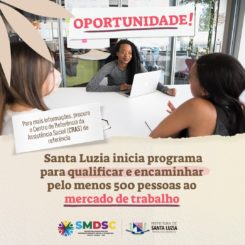 Prefeitura inicia programa para qualificar e encaminhar pelo menos 500 pessoas ao mercado de trabalho