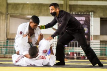 Ginásio Poliesportivo recebeu campeonato de jiu jitsu neste domingo (21)