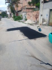 Operação tapa-buracos avança em Santa Luzia e contempla diversas regiões