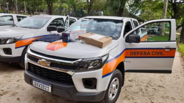 Defesa Civil de Santa Luzia recebe Kit para reforço nos trabalhos prestados no período chuvoso
