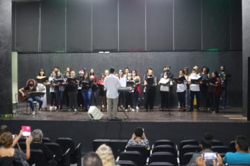 Alunos de canto da Secretaria de Cultura abrem as cantatas de natal de 2021