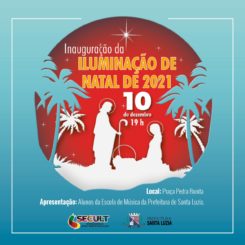 Prefeitura inaugura iluminação de Natal nesta sexta-feira