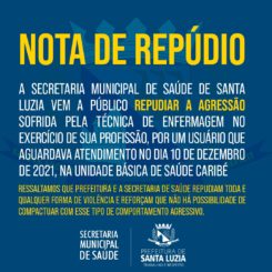 Nota de repúdio