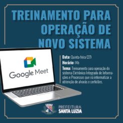 Prefeitura realiza treinamento para operação do novo sistema da secretaria de Desenvolvimento Urbano e Habitação