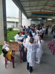 Prefeitura realiza vacinação e testagem no terminal do Move