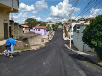 Iniciadas as obras de asfaltamento da Rua Manoel de Nóbrega no Londrina
