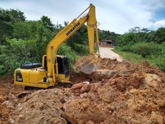 Iniciada mais uma etapa das obras da Rua Paraíso com previsão de conclusão para 20 dias, dependendo das condições climáticas
