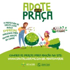 Chamamento público para participação no projeto “Adote o verde” será aberto no próximo dia 14
