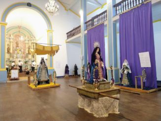 Aberta na Igreja Nossa Senhora do Rosário a exposição “Entre Vestes e Costumes: a Devoção Luziense a Nossa Senhora das Dores”