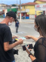 Prefeitura de Santa Luzia realiza blitz educativa sobre a conscientização e prevenção do uso de drogas e alcoolismo