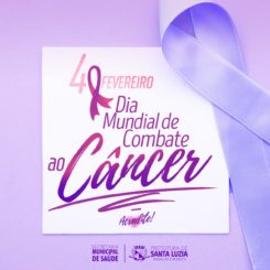 <em>Dia Mundial do Câncer</em>