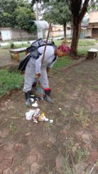 Prefeitura promove serviço de varrição e limpeza urbana em ruas da cidade