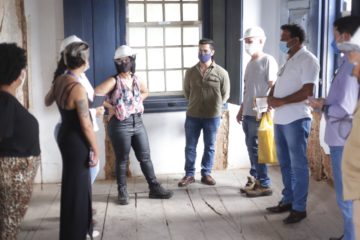 IEPHA realiza visita técnica à obra na sede do Museu Aurélio Dolabela
